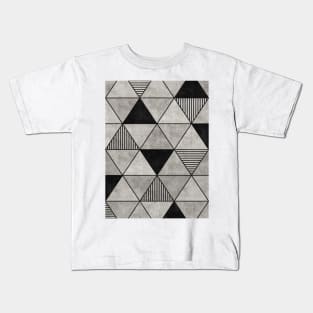 Concrete Triangles 2 Kids T-Shirt